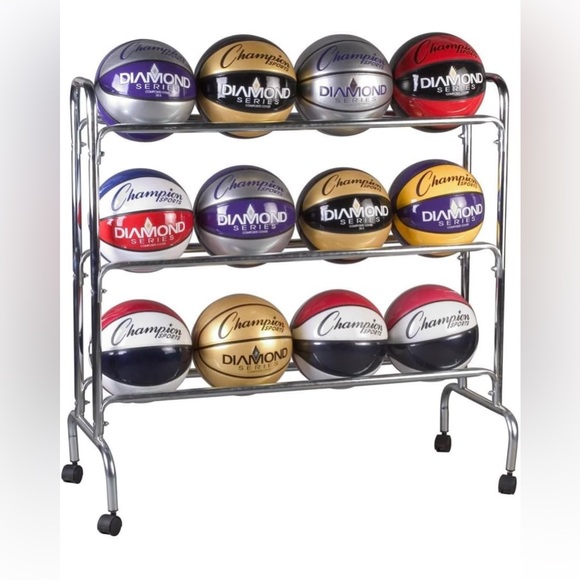 Champion Multi-Color Basketball Rack - Picture 1 of 1
